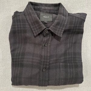 Rails Mens Button Down Shirt - Large